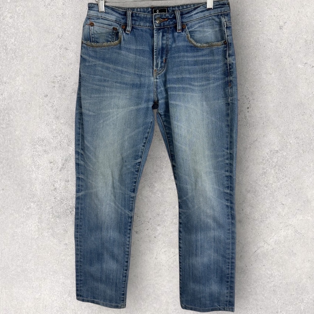 Rock Revival Remix Alternative Straight Jeans Blue Denim Mens Size 30 Indigo